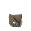 Céline Trotteur medium model shoulder bag in grey leather - 00pp thumbnail