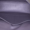 Céline Trotteur medium model shoulder bag in grey leather - Detail D2 thumbnail