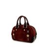 Louis Vuitton Edition Limitée Trunks & bags handbag in brown suede and black leather - 00pp thumbnail