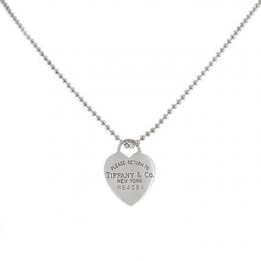 Collar Tiffany 
Co Return To Tiffany en plata