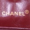 Chanel Vintage Shopping shoulder bag in black chevron quilted leather - Detail D3 thumbnail