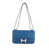 Bolso de mano Hermès Constance Elan en cuero epsom azul - 360 thumbnail
