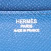 Hermès Constance Elan handbag in blue epsom leather - Detail D4 thumbnail