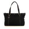 Gucci handbag in black monogram canvas and black leather - 360 thumbnail