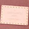 Mochila Louis Vuitton Bosphore Backpack en lona Monogram marrón y cuero natural - Detail D3 thumbnail