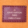 Borsa Louis Vuitton Tuileries in tela monogram marrone e pelle blu - Detail D4 thumbnail