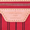 Shopping bag Louis Vuitton Neverfull modello medio in tela monogram marrone e pelle naturale - Detail D3 thumbnail