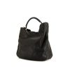 Saint Laurent Roady handbag in black grained leather - 00pp thumbnail