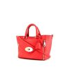 Mulberry handbag in red leather - 00pp thumbnail