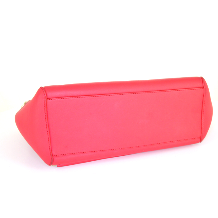 Mulberry handbag in red leather - Detail D5
