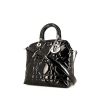 Bolso de mano Dior Granville en charol negro - 00pp thumbnail