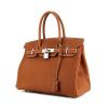 Hermes Birkin 30 cm handbag in fawn Barenia leather - 00pp thumbnail