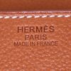 Bolso de mano Hermes Birkin 30 cm en cuero Barenia rojizo - Detail D3 thumbnail