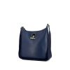 Hermes Vespa shoulder bag in blue togo leather - 00pp thumbnail