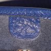 Hermes Vespa shoulder bag in blue togo leather - Detail D3 thumbnail