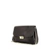 Dior Diorling shoulder bag in black grained leather - 00pp thumbnail