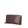 Louis Vuitton Zippy wallet in purple epi leather - 00pp thumbnail