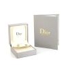 Orecchini a bottone Dior My Dior in oro bianco e diamanti - Detail D2 thumbnail