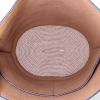 Bolso formato bolsa Loewe Bucket en cuero negro y raffia beige - Detail D2 thumbnail