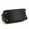 Prada shoulder bag in black leather - Detail D5 thumbnail