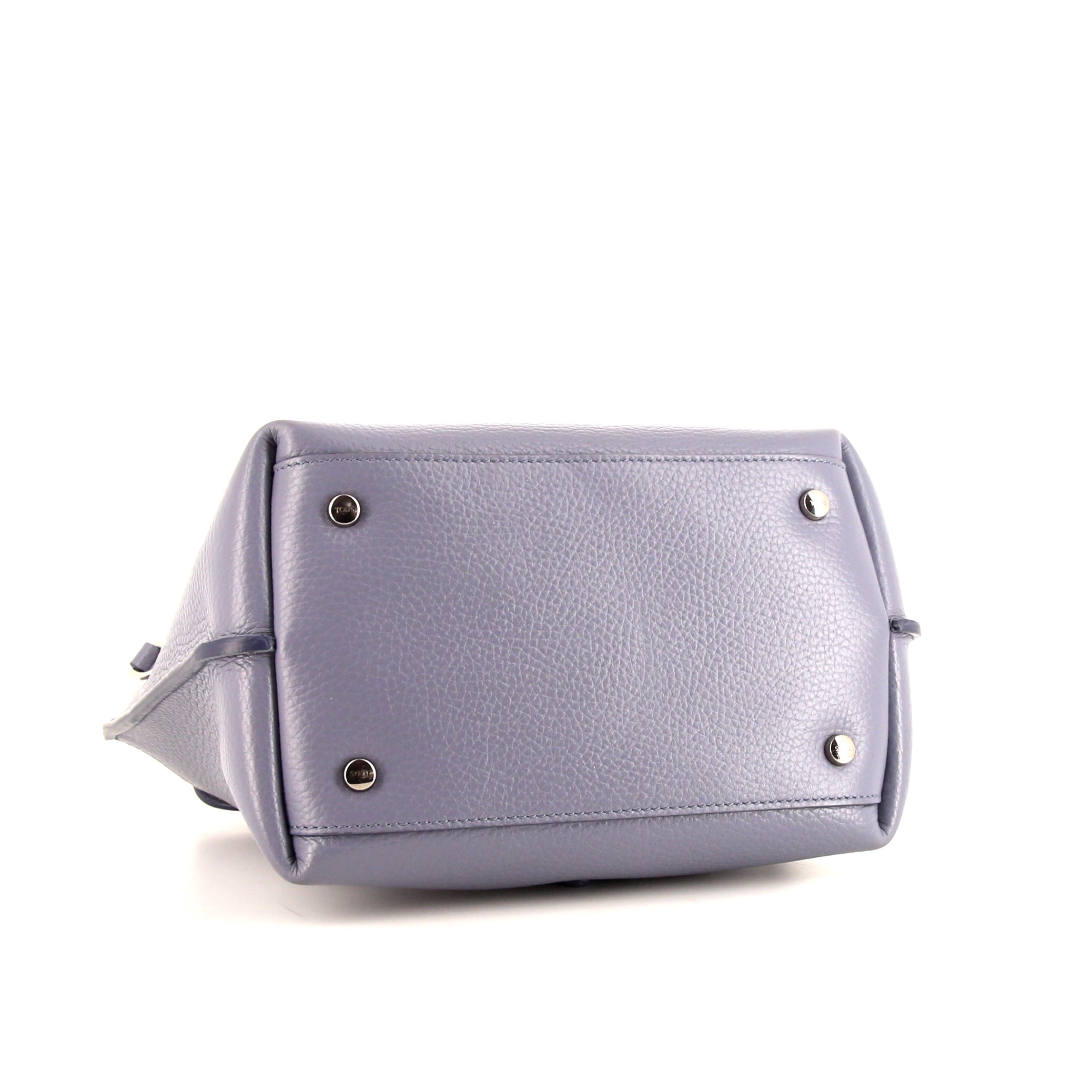 Tod's New Joy shoulder bag in purple leather - Detail D5