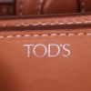 Bolso bandolera Tod's Holly mini en cuero marrón - Detail D4 thumbnail