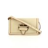 Loewe Bracelona small model shoulder bag in beige leather - 360 thumbnail