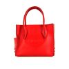 Tod's small model shoulder bag in red leather - 360 thumbnail