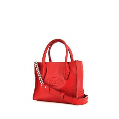 Bolso bandolera Tod's modelo pequeño en cuero rojo