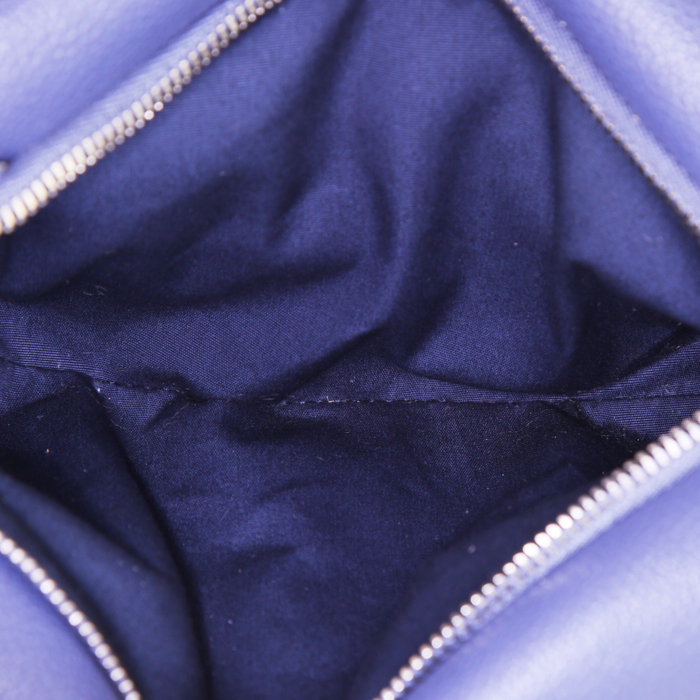 Bolso bandolera Tod's en cuero azul - Detail D2