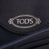 Bolso bandolera Tod's en cuero azul - Detail D3 thumbnail