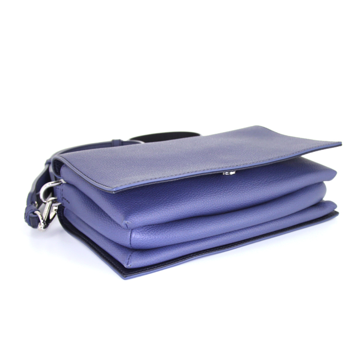 Borsa a tracolla Tod's in pelle blu - Detail D5