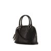 Gucci shoulder bag in black monogram leather - 00pp thumbnail