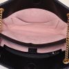 Shopping bag Gucci GG Marmont in pelle trapuntata nera con decori geometrici - Detail D3 thumbnail