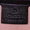 Shopping bag Gucci GG Marmont in pelle trapuntata nera con decori geometrici - Detail D4 thumbnail