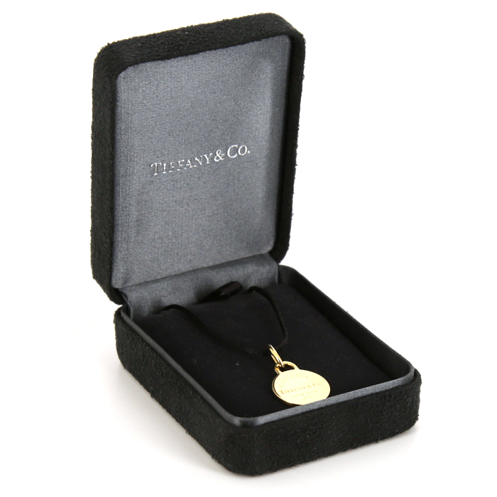 Pendentif Tiffany & Co Return To Tiffany en or jaune - Detail D2