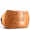 Louis Vuitton Marin - Travel Bag travel bag in brown monogram canvas and natural leather - Detail D4 thumbnail