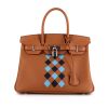 Hermes Birkin 30 cm handbag in gold Swift leather - 360 thumbnail
