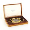 Hermès "Eye" magnifying glass, in golden brass and glass, 1970s - Detail D1 thumbnail