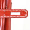 Hermes Birkin 40 cm handbag in Pompéi red box leather - Detail D4 thumbnail