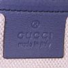 Gucci Soho shopping bag in dark blue patent leather - Detail D4 thumbnail