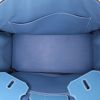 Hermes Birkin 35 cm handbag in blue jean togo leather - Detail D2 thumbnail