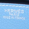 Hermes Birkin 35 cm handbag in blue jean togo leather - Detail D3 thumbnail