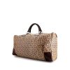 Celine 24 hours bag in beige monogram canvas and brown leather - 00pp thumbnail