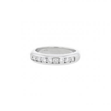 Tiffany 
Co Lucida ring in platinium and diamonds