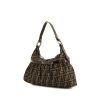 Fendi Chef handbag in brown bicolor logo canvas and brown patent leather - 00pp thumbnail