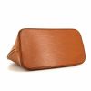 Louis Vuitton Alma small model handbag in gold epi leather - Detail D4 thumbnail