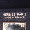 Sac à main Hermès Kelly 20 cm en cuir epsom bleu-marine - Detail D4 thumbnail