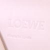 Shopping bag Loewe Cushion in pelle martellata beige - Detail D3 thumbnail