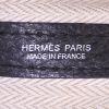 Hermes Garden shopping bag in black leather taurillon clémence - Detail D3 thumbnail